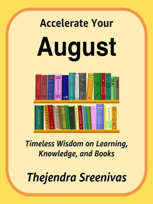 cover image of Accelerate Your August